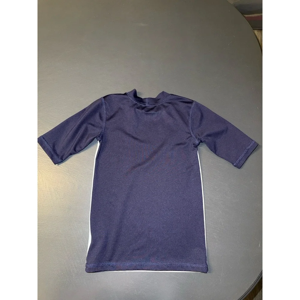 Kids Rashguard Swim Shirt Size 5T Cute Lifeguard Whistle Beach Pool Summer